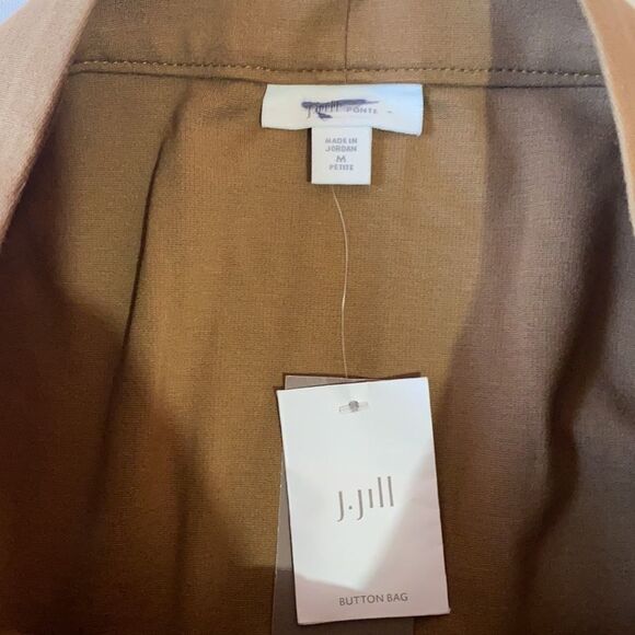 J. Jill Brown Button Front Skirt - Picture 3 of 5